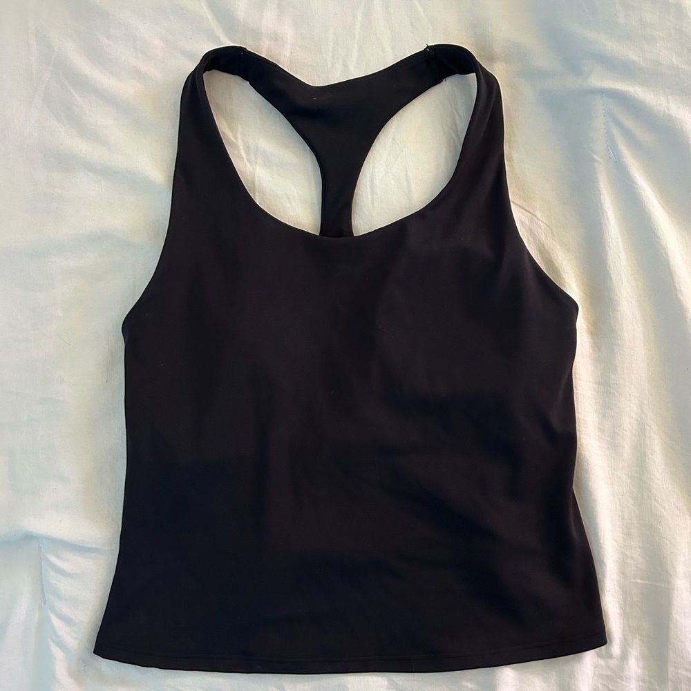 Old Navy Black Racerback Tank Top